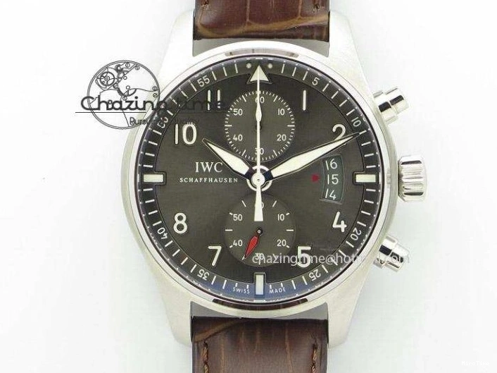 MIROTIME 0326 Efficient Mark XVIII Le Petit Prince IW327001 SS MKS 1:1 Best Edition White Dial On Leather Strap MIYOTA9015 V 7220